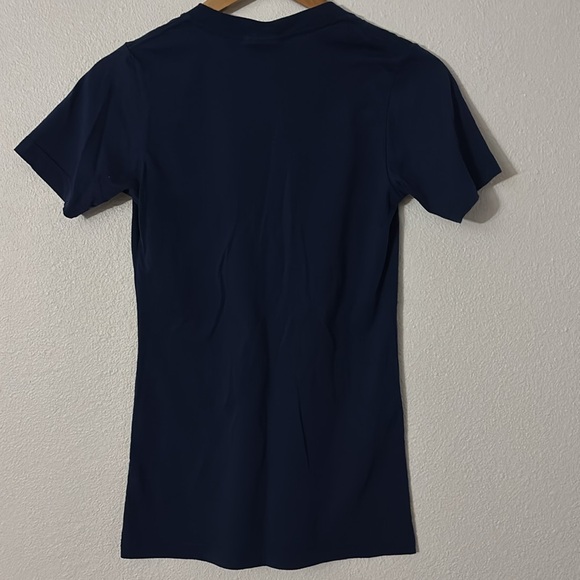 Star Wars Graphic V-Neck T-Shirt Navy Blue - Picture 3 of 3